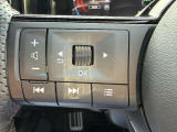 【ステアリングスイッチ】運転中、前方から目線をそらすことなく、オーディオ等の操作が可能な便利機能!安心&快適なドライブを演出してくれます♪
