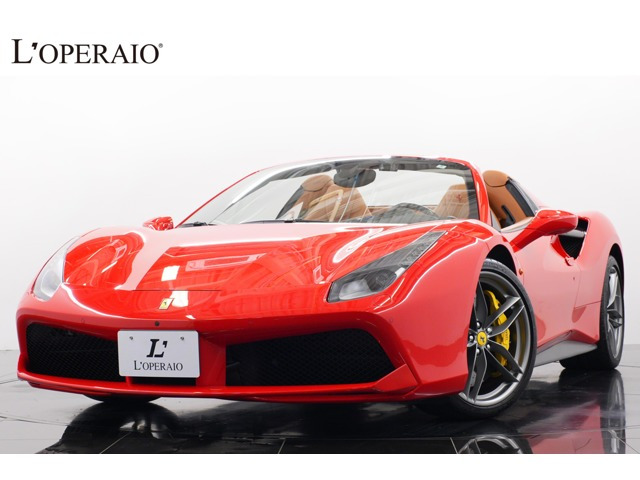 488スパイダー F1 DCT 鍛造20インチアルミホイール フロントリフ