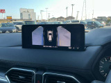 360度モニターはサイドカメラにも変更可能