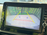 【バックカメラ】駐車時に後方がリアルタイム映像で確認できます。大型商業施設や立体駐車場での駐車時や、夜間のバック時に大活躍!運転スキルに関わらず、今や必須となった装備のひとつです!