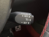 【クルーズコントロール】高速道路もラクラク走行。アクセルを離しても一定速度で走行ができ、長距離運転時の負担を軽減!加速・減速も簡単なスイッチ操作で調整できます。