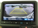 リアワイドカメラシステム!従来の視野に加えて、後方側方を約180&deg;まで見えるワイドビューと、後方を真上から見たような視野で駐車時などに便利なトップダウンビューの3つの視野があります!