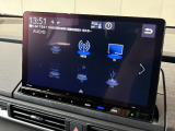 ホンダ純正ナビ付き!ラジオ、テレビ、CD、DVD、豊富な機能が充実しています。