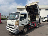 キャンター ダンプ 土砂ダンプ 高床 4トン積載 自動コボレーン