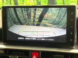 【バックカメラ】駐車時に後方がリアルタイム映像で確認できます。大型商業施設や立体駐車場での駐車時や、夜間のバック時に大活躍!運転スキルに関わらず、今や必須となった装備のひとつです!