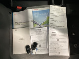 取扱説明書やメンテナンスノートもそろっています。スペアキーもそろっているので家族と共有することができ、紛失・破損した際も迅速な対応ができるので安心です。