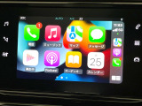 ●Apple Car Play:スマホとの有線接続で、ナビ・オーディオ再生などスマホのアプリ機能が画面でも使える便利機能です!