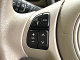 【ステアリングスイッチ】運転中、前方から目線をそらすことなく、オーディオ等の操作が可能な便利機能!安心&快適なドライブを演出してくれます♪