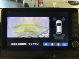 リアカメラ付で、後方をナビ画面で確認。車庫入れも安心です。もちろん、バックギアと連動しています。