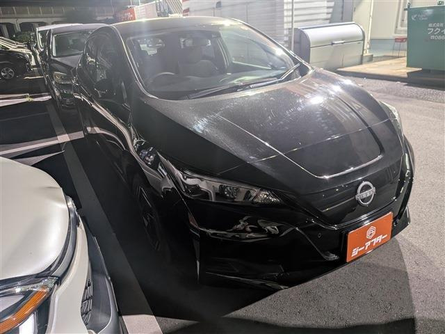 リーフ X 禁煙車 純正9インチナビ フルセグ