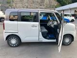 ドア開口部は広々としているので乗り降りしやすいです♪