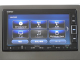 ★オーディオ画面★FM/AMラジオ・TV・CD/DVD再生などの機能がございます。また、Music Rackの機能でも手軽に音楽を楽しむことができます!