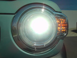 とても明るいLEDヘッドランプを装着しています☆