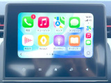●Apple Car Play:スマホとの有線接続で、ナビ・オーディオ再生などスマホのアプリ機能が画面でも使える便利機能です!
