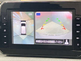 【アラウンドビューモニター】車を上から見下ろしているかのような映像で周囲の状況がひと目で確認、狭い駐車場に駐車するときも安心です♪