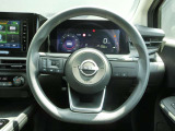ちょうどいい大きさのハンドルです♪スイスイ運転できますよ♪