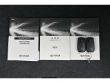 メンテナンスノート付きです。過去の整備記録を確認したり、お車の状況にあった整備をすることに役立ちます。