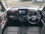 見晴らしがよく開放的な車内。視界も良好です。