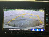 【バックカメラ】駐車時に後方がリアルタイム映像で確認できます。大型商業施設や立体駐車場での駐車時や、夜間のバック時に大活躍!運転スキルに関わらず、今や必須となった装備のひとつです!