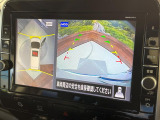【アラウンドビューモニター】専用のカメラにより、上から見下ろしたような視点で360度クルマの周囲を確認することができます☆死角部分も確認しやすく、狭い場所での切り返しや駐車もスムーズに行えます。