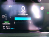 リチウムイオンバッテリー容量は12セグメント。