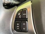 【ステアリングスイッチ】運転中、前方から目線をそらすことなく、オーディオ等の操作が可能な便利機能!安心&快適なドライブを演出してくれます♪
