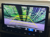 【バックカメラ】駐車時に後方がリアルタイム映像で確認できます。大型商業施設や立体駐車場での駐車時や、夜間のバック時に大活躍!運転スキルに関わらず、今や必須となった装備のひとつです!