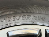 タイヤサイズは【155/65R14】