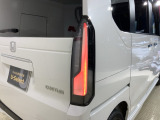 視認性がいいテールランプ。後続車にも存在をアピール。