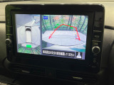 【アラウンドビューモニター】専用のカメラにより、上から見下ろしたような視点で360度クルマの周囲を確認することができます☆死角部分も確認しやすく、狭い場所での切り返しや駐車もスムーズに行えます。