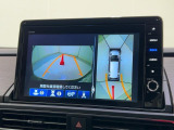 マルチビューカメラシステム。前後左右にカメラがついているのでとっても安心ですね。