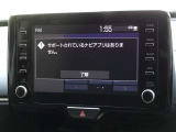 ディスプレイオーディオを装備しています。スマホと連動させると音楽やアプリを楽しむことができます。