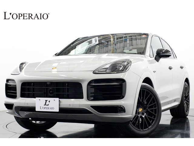 カイエンクーペ Eハイブリッド ティプトロニックS リアセンターシート 4WD 有償色 黒...