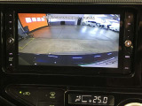 バックガイドモニターで、後方を確認しながら安心して駐車することができます。運転初心者も熟練者も必須の機能ですよ!