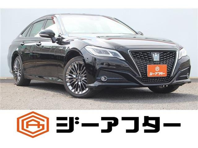 クラウン ハイブリッド 2.5 G エグゼクティブ Four 4WD 禁煙車 純正8インチナビ フル...