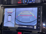 【フロントカメラ】運転席に座った状態で死角になりやすいクルマの前の様子まで確認でき安全ですね♪