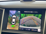 【アラウンドビューモニター】専用のカメラにより、上から見下ろしたような視点で360度クルマの周囲を確認することができます☆死角部分も確認しやすく、狭い場所での切り返しや駐車もスムーズに行えます。