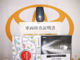 スマートキー付。取扱説明書とメンテナンスノートもあります☆品質評価シート付いてます!トヨタ認定中古車ライト!!