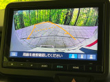 【バックカメラ】駐車時に後方がリアルタイム映像で確認できます。大型商業施設や立体駐車場での駐車時や、夜間のバック時に大活躍!運転スキルに関わらず、今や必須となった装備のひとつです!