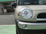 ヘッドライトはLEDランプです。LEDランプは従来のハロゲンランプと比べて、長寿命・省電力、そしてとても明るいのです!
