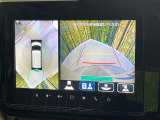 【全方位モニター用カメラ】専用のカメラにより、上から見下ろしたような視点で360度クルマの周囲を確認することができます☆死角部分も確認しやすく、狭い場所での切り返しや駐車もスムーズに行えます。