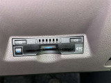 ETC車載器付きです。高速道路の料金所もスムーズに通過できます。