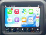 ●Apple Car Play:スマホとの有線接続で、ナビ・オーディオ再生などスマホのアプリ機能が画面でも使える便利機能です!