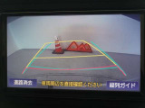 バックガイドモニターを装備しています、車庫入れもラクラクです。