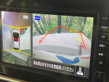 【アラウンドビューモニター】専用のカメラにより、上から見下ろしたような視点で360度クルマの周囲を確認することができます☆死角部分も確認しやすく、狭い場所での切り返しや駐車もスムーズに行えます。