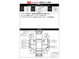 出庫時の車両状態シートです。写真に写りきらない凹み等を確認できます。