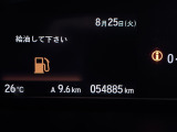 現在の走行距離です。