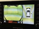 【フロントカメラ】運転席に座った状態で死角になりやすいクルマの前の様子まで確認でき安全ですね♪
