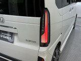 視認性がいいテールランプ。後続車にも存在をアピール。