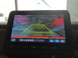 リアカメラがついているので、駐車や後進の際にとても便利です♪